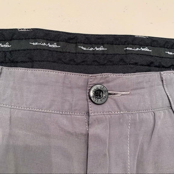 Travis Mathew Shorts Adult Size 34 Gray Flat Front Golf Mens - Picture 9 of 9